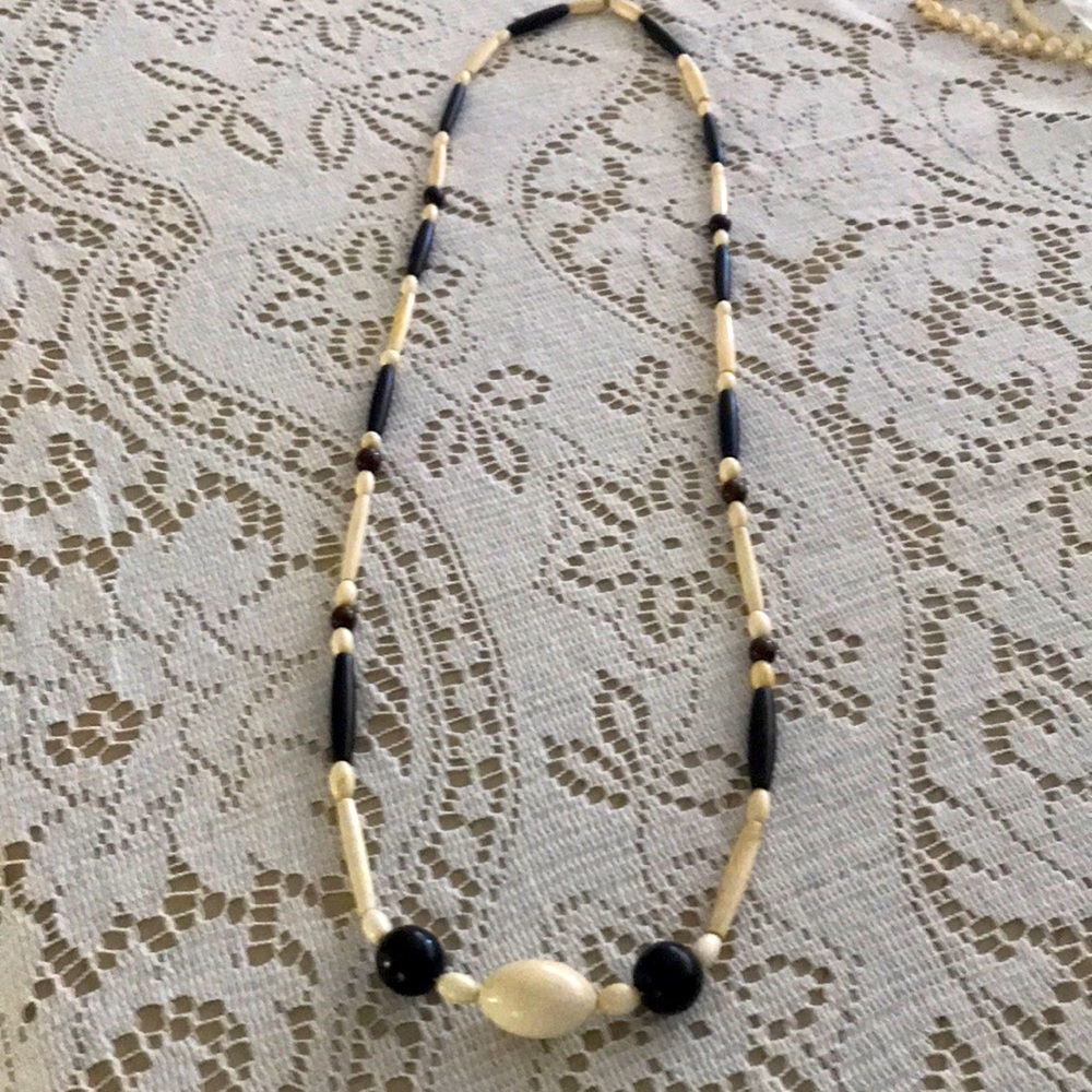 Vintage necklace. Handmade - Picture 1 of 4